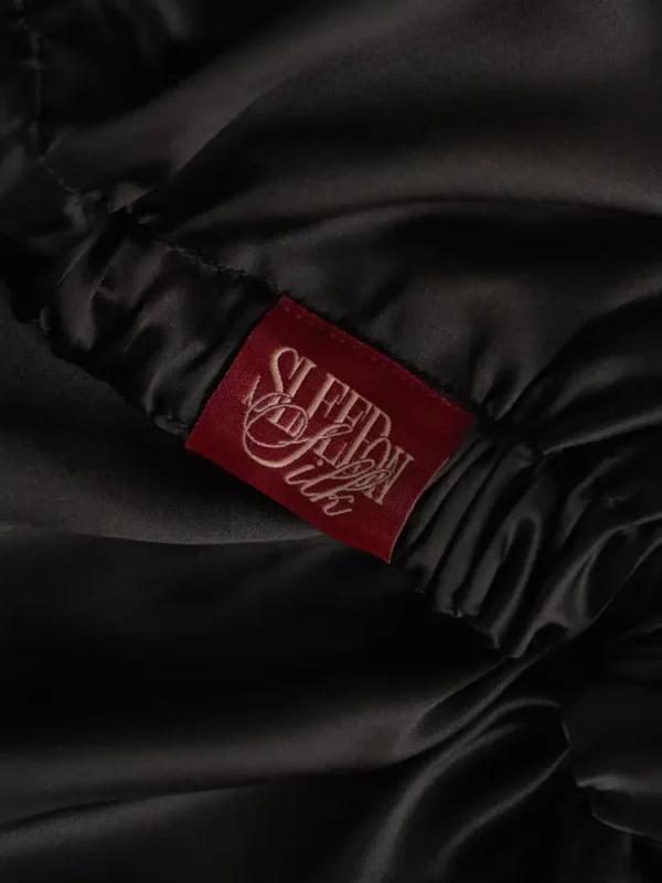 Sleep bonnet "Midnight Noir" - Image 2